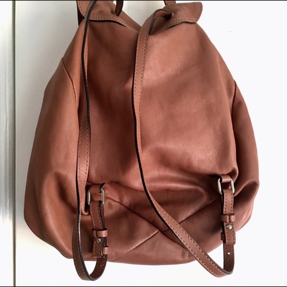 Leather book bag - Picture 2 of 4